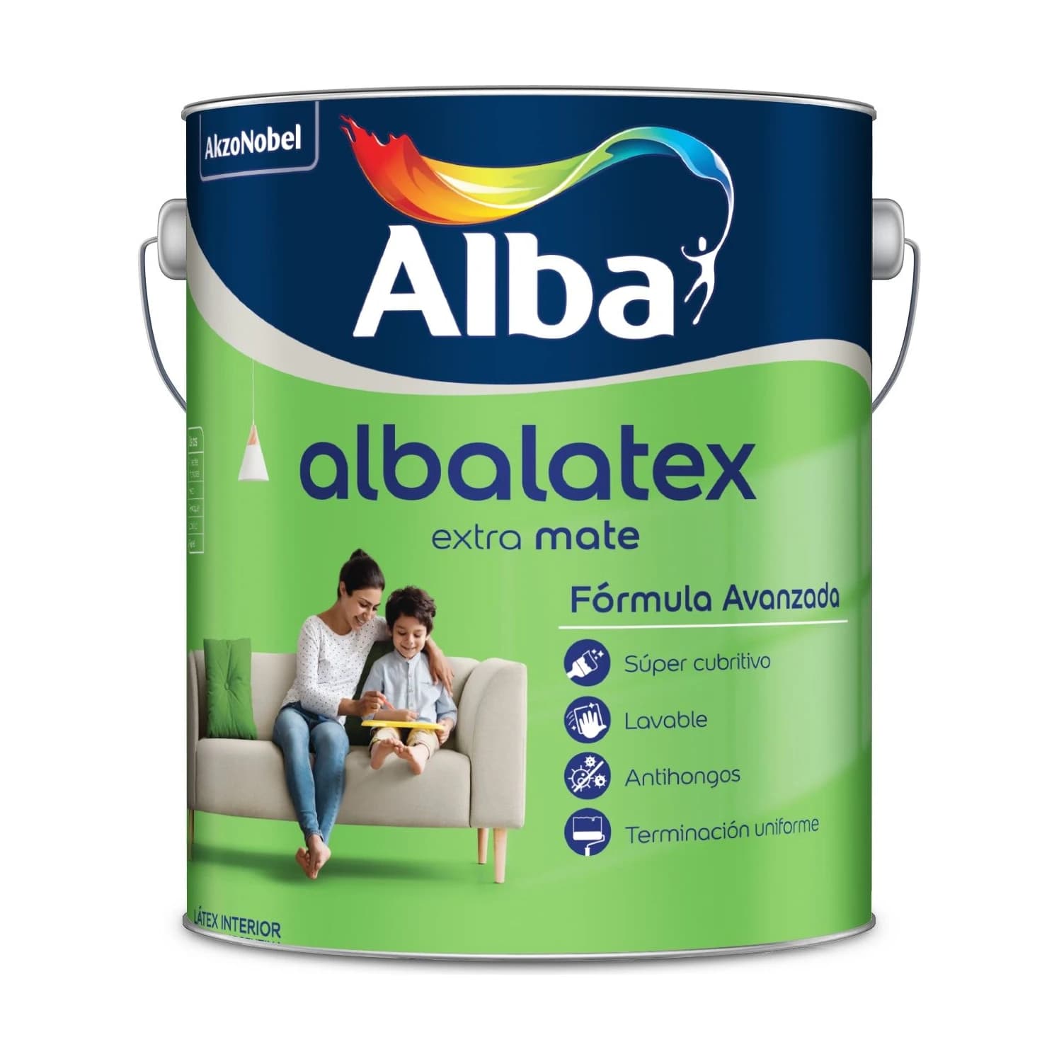 Albalatex mate interior x4 lt