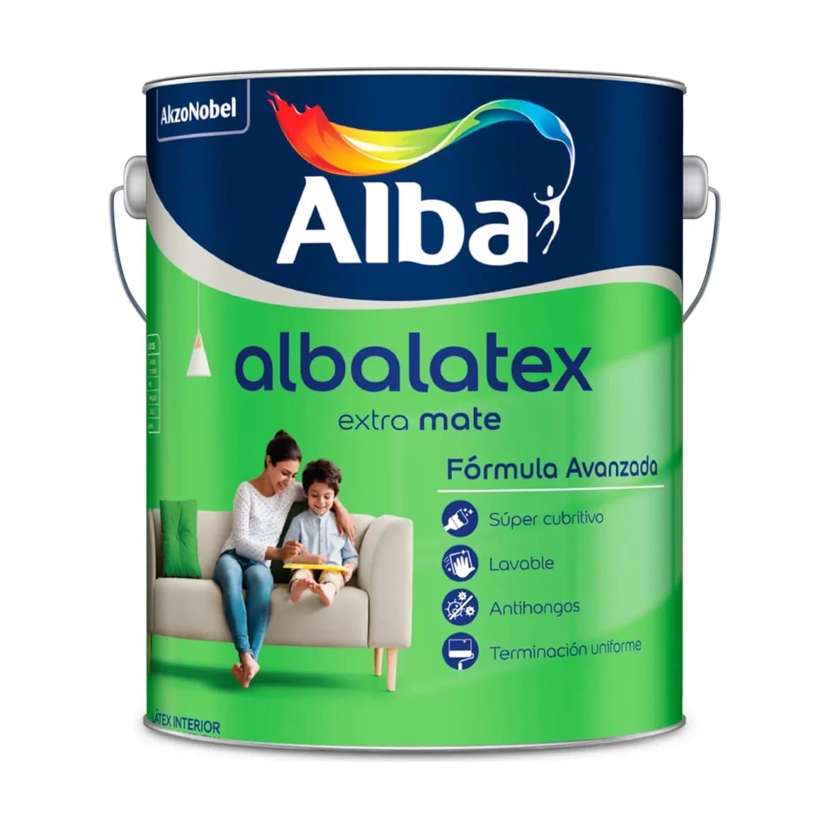 Albalatex mate interior blanco x20 lt
