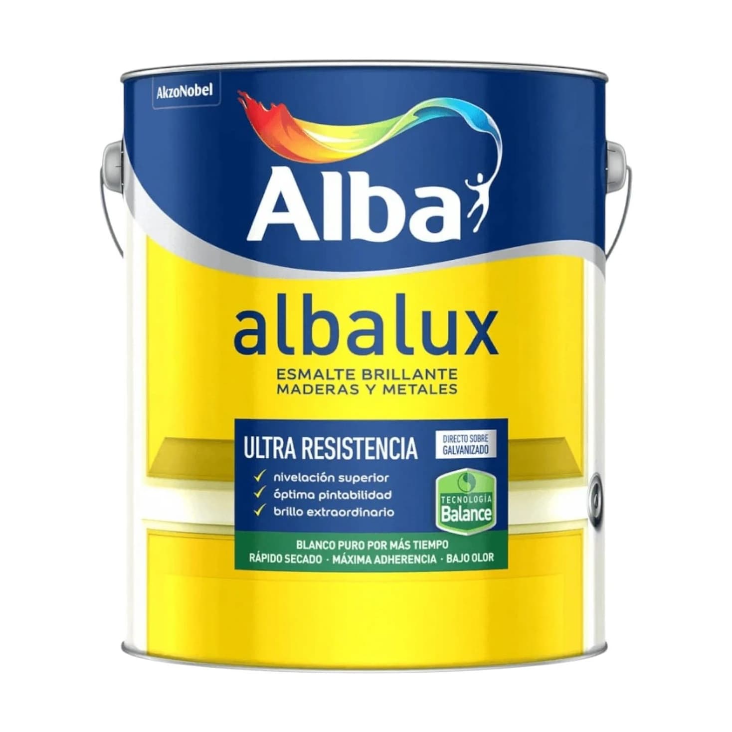 Albalux balance esmalte brillante bermellón x1 lt
