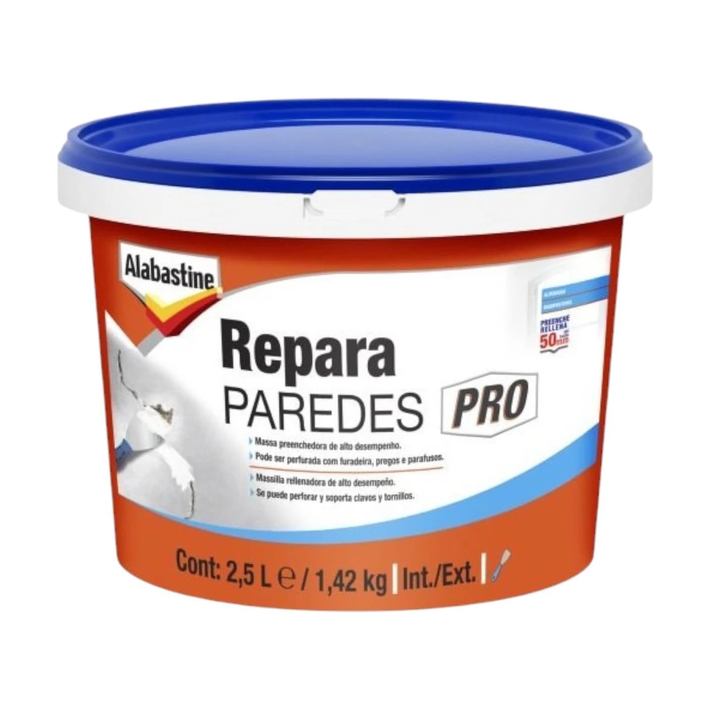 Repara paredes pro x2,5 lt