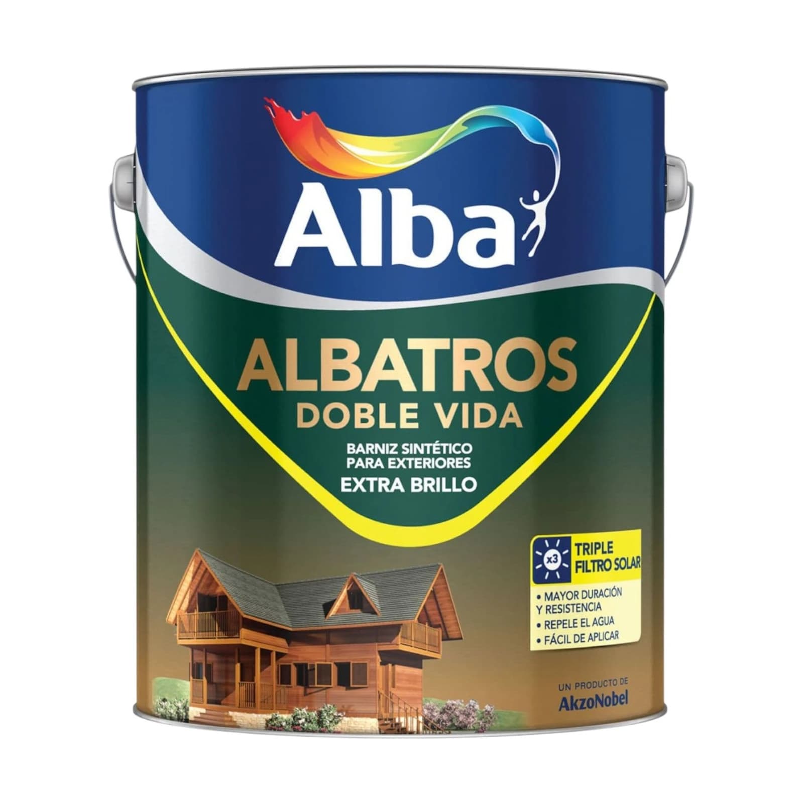 Albatros barniz marino doble vida transparente x4 lt