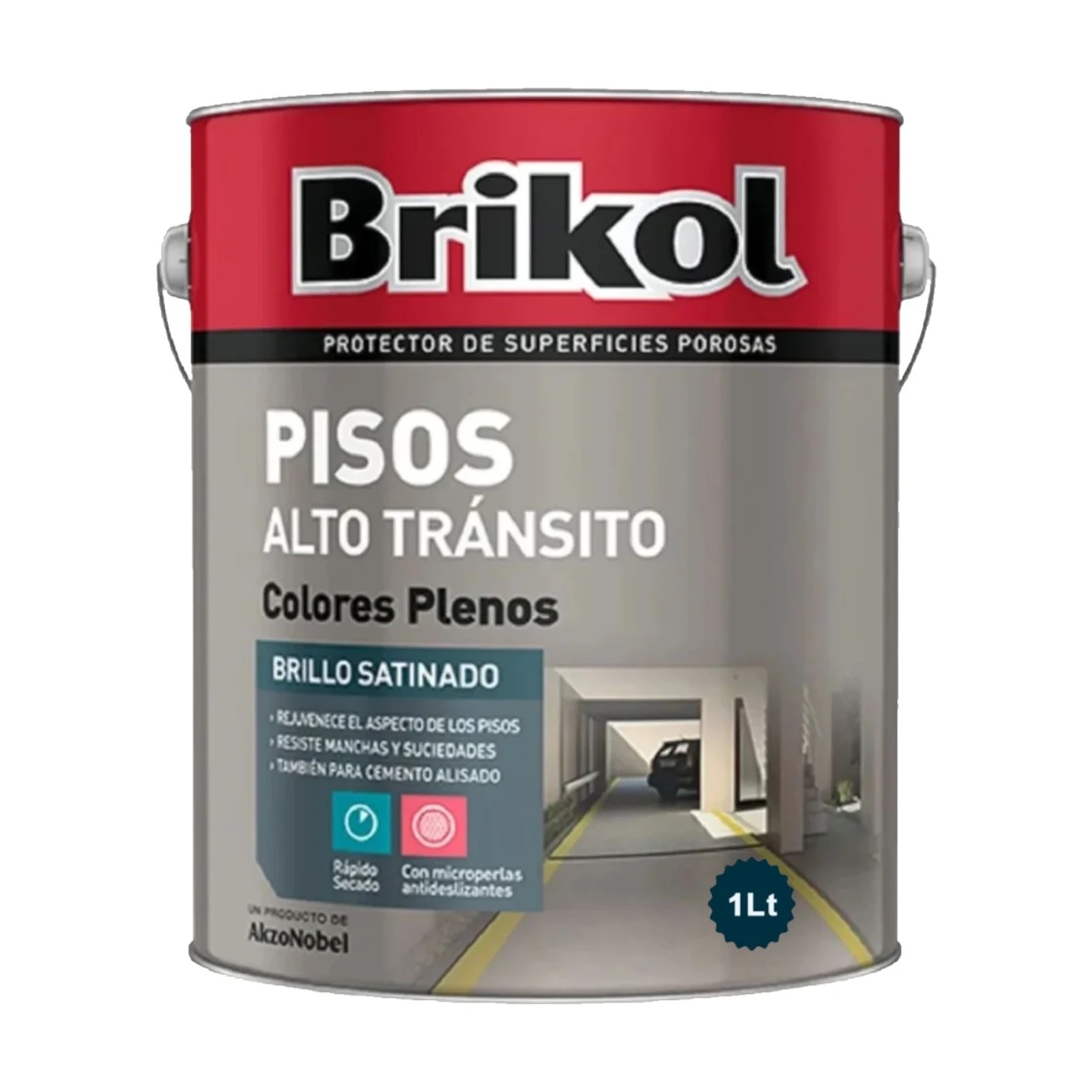 Pisos alto tránsito blanco x4 lt