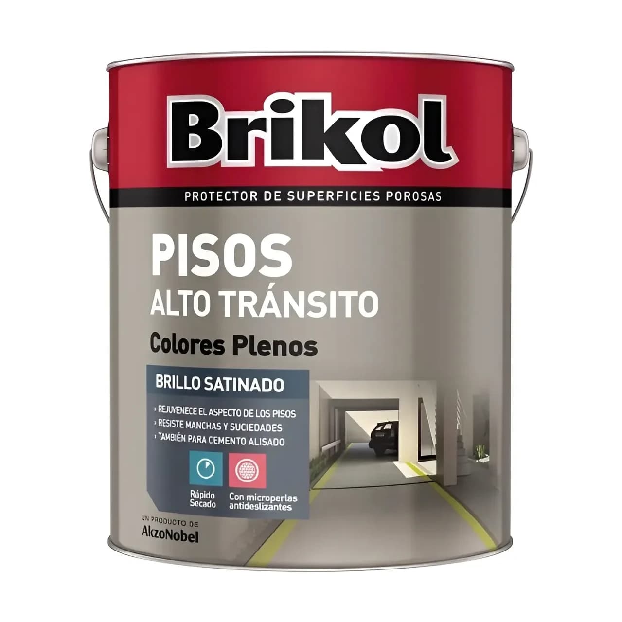 Pisos alto tránsito verde x1 lt