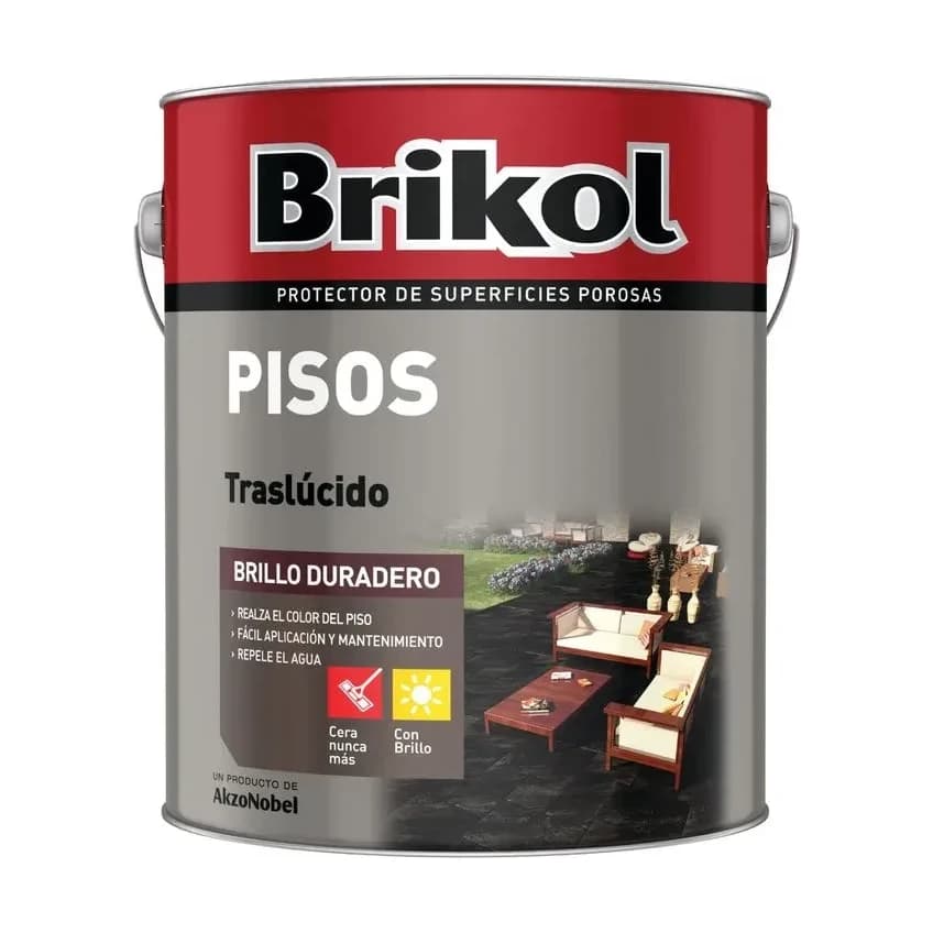 Pisos negro traslúcido x1 lt