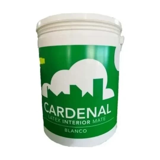Cardenal látex interior blanco mate x4 lt