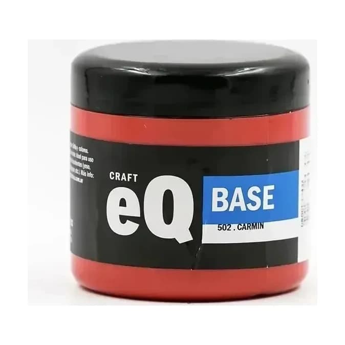 Base acrílica 502 carmín x200 cc
