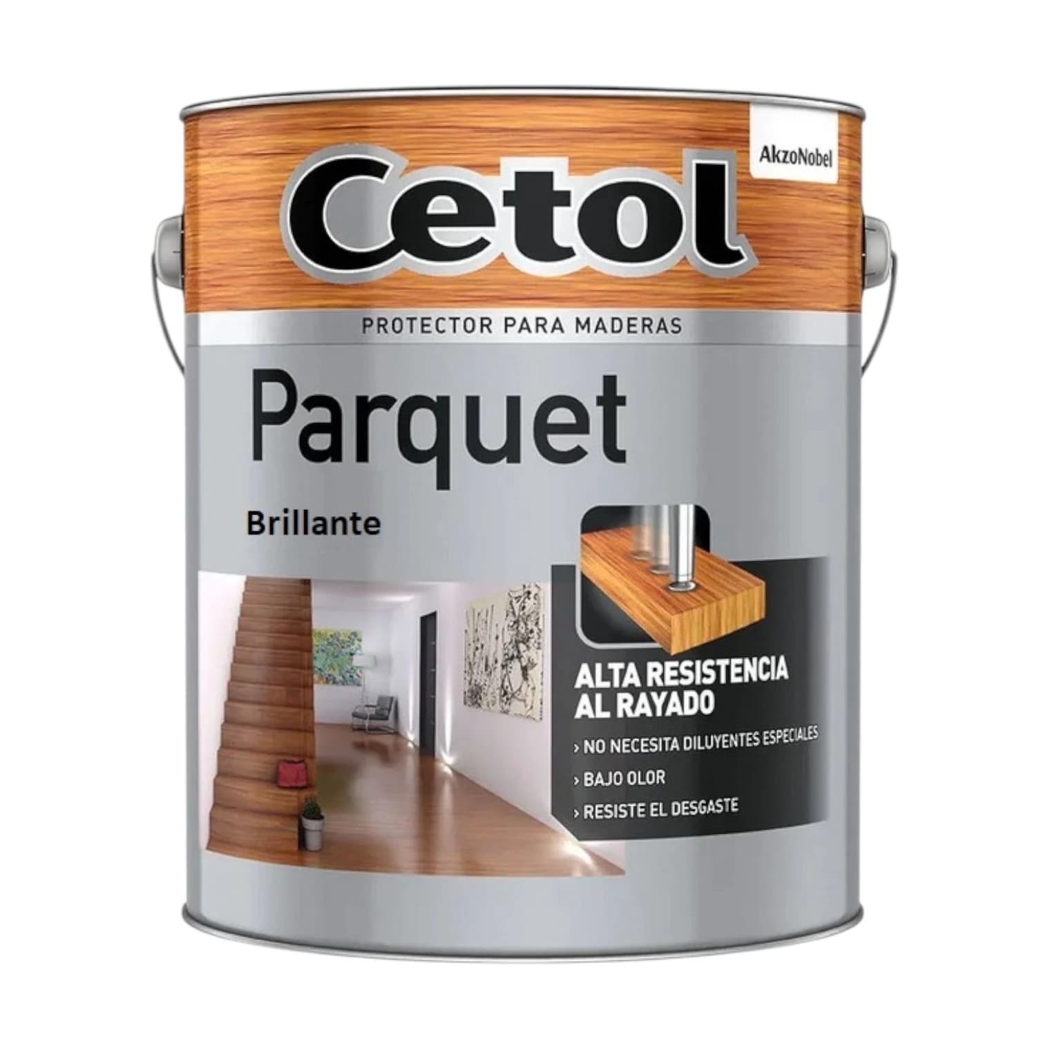 Parquet vitro brillante x4 lt