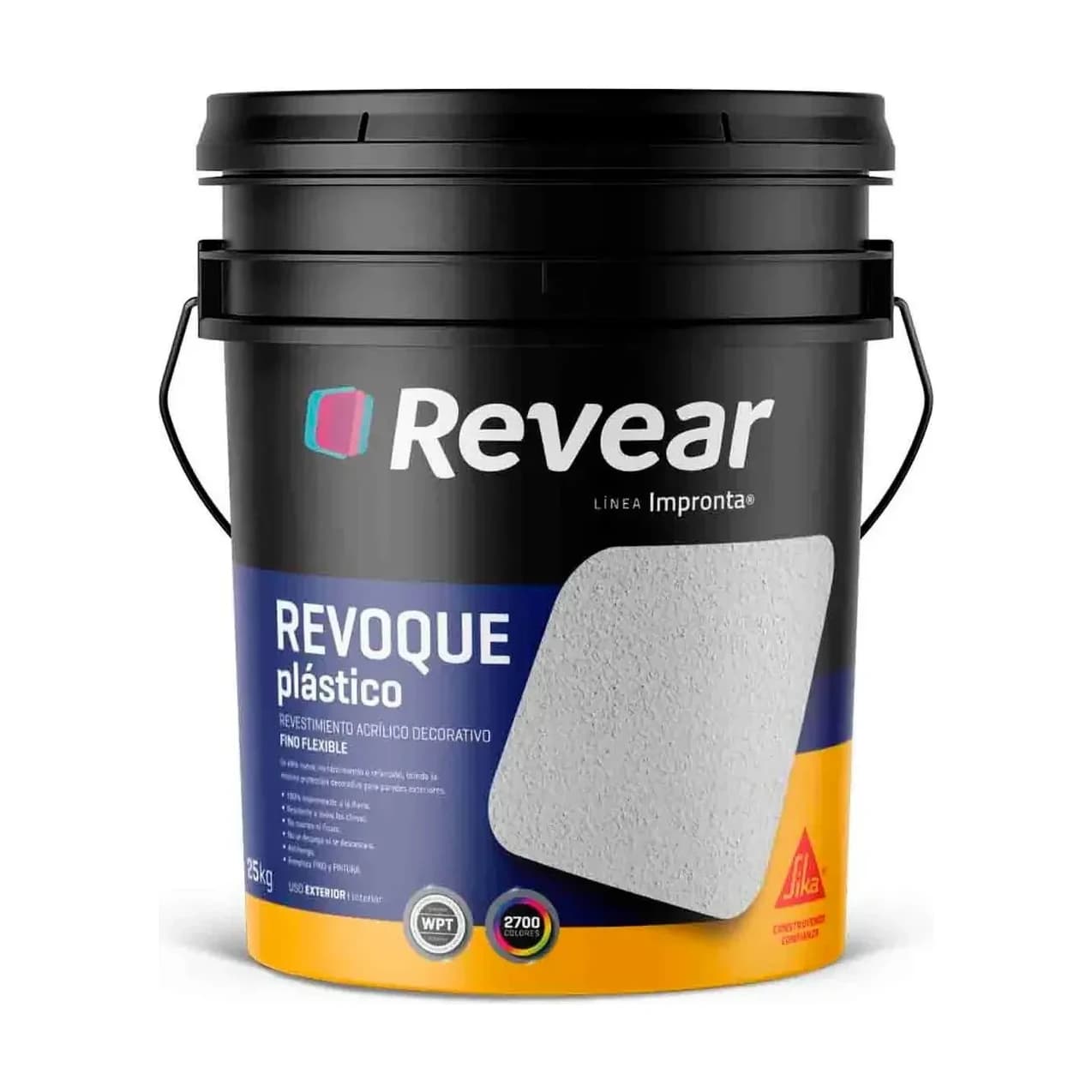 Texturados revoque plástico fino base int x5 kg