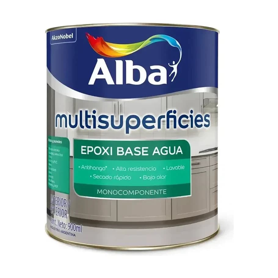 Epoxi al agua multisuperficie blanco satinado x3,6 lt