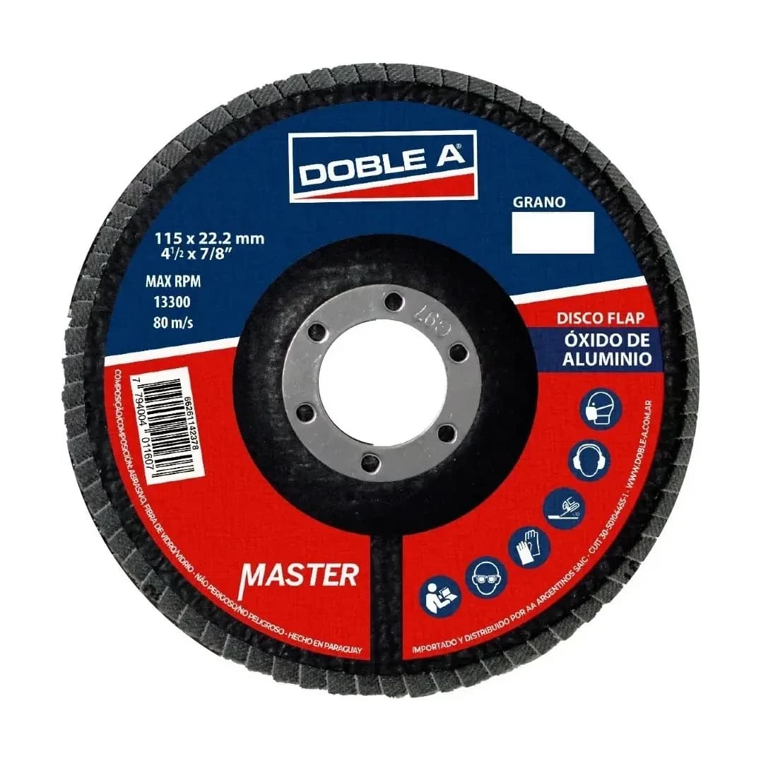 AA disco pulir chicos 115 mm N.º 60