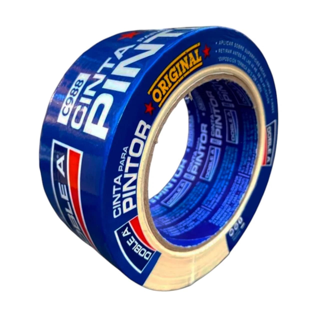 AA cinta enmascarar blanca 48 mm