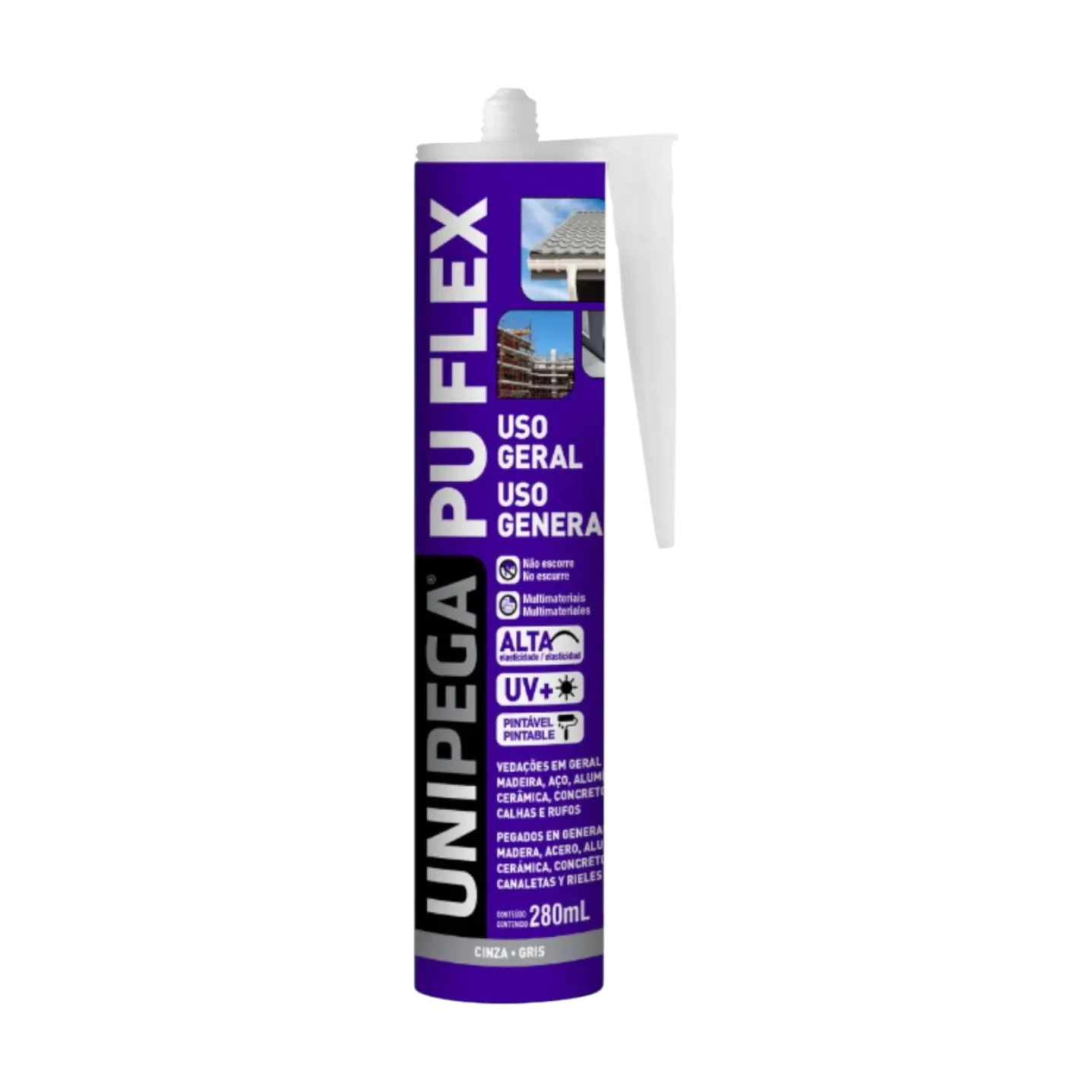 Puflex uso general gris x280 ml