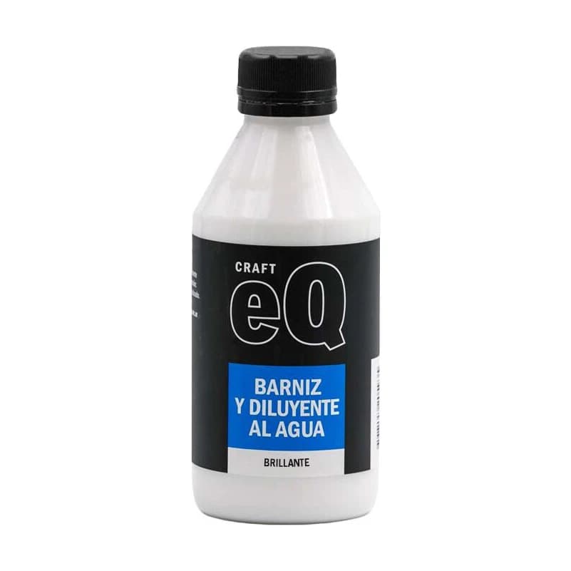 Barniz y diluyente brillante x250 cc
