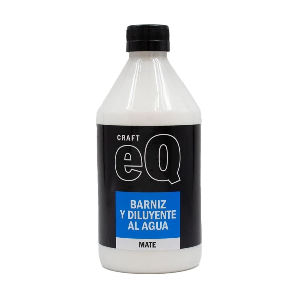 Barniz y diluyente mate x500 cc