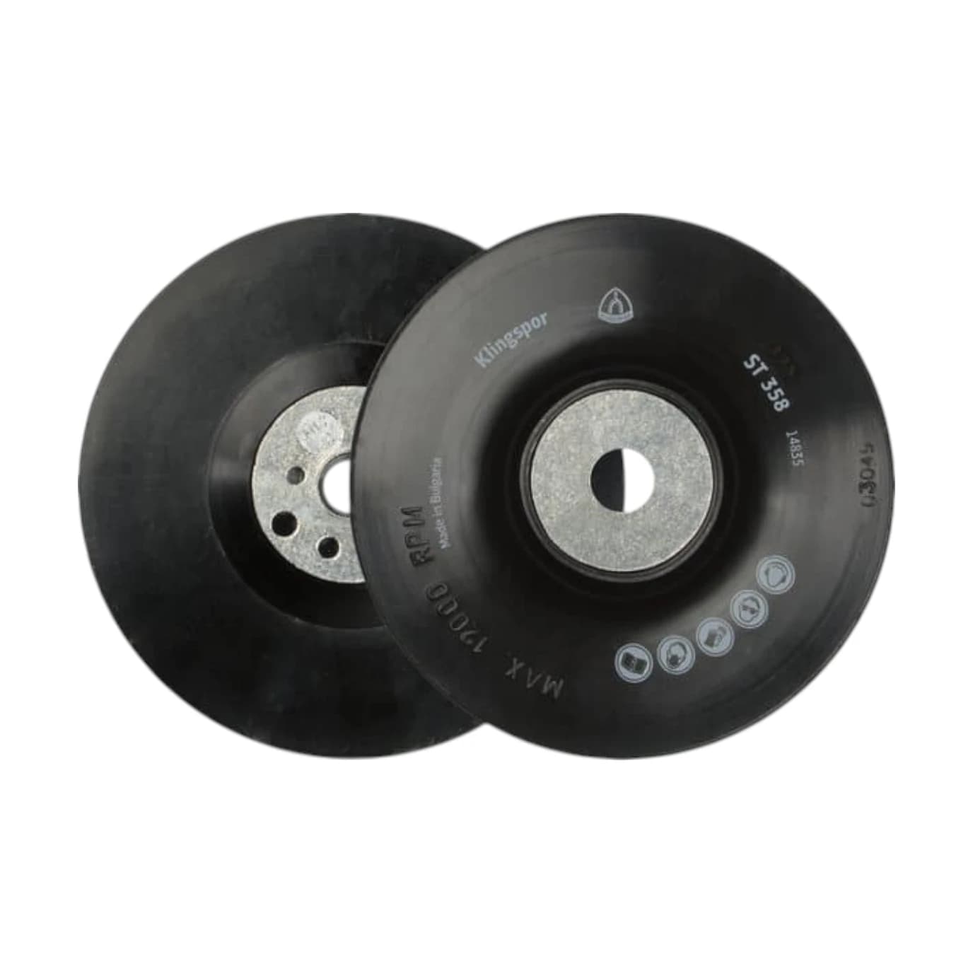 Soporte lustralijadora 180 mm c/tuerca ST358