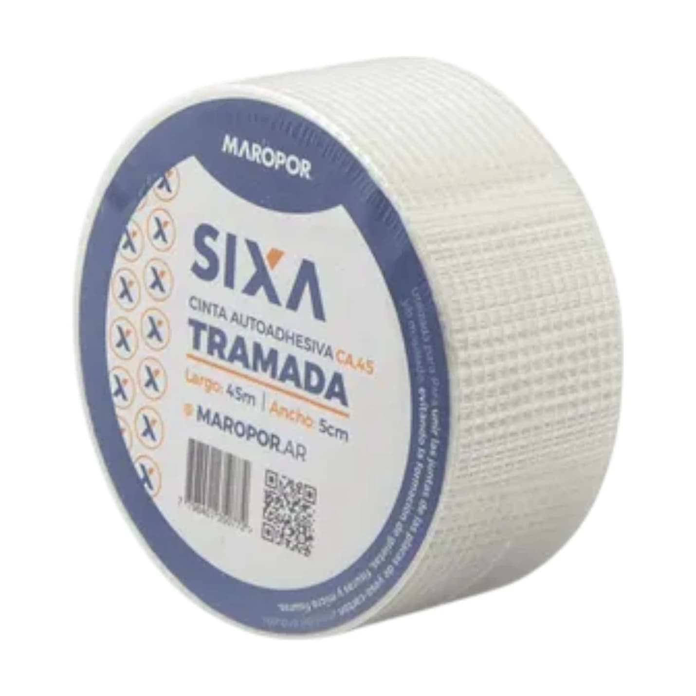 Cinta tramada autoahdesiva 50 mm x 45 m