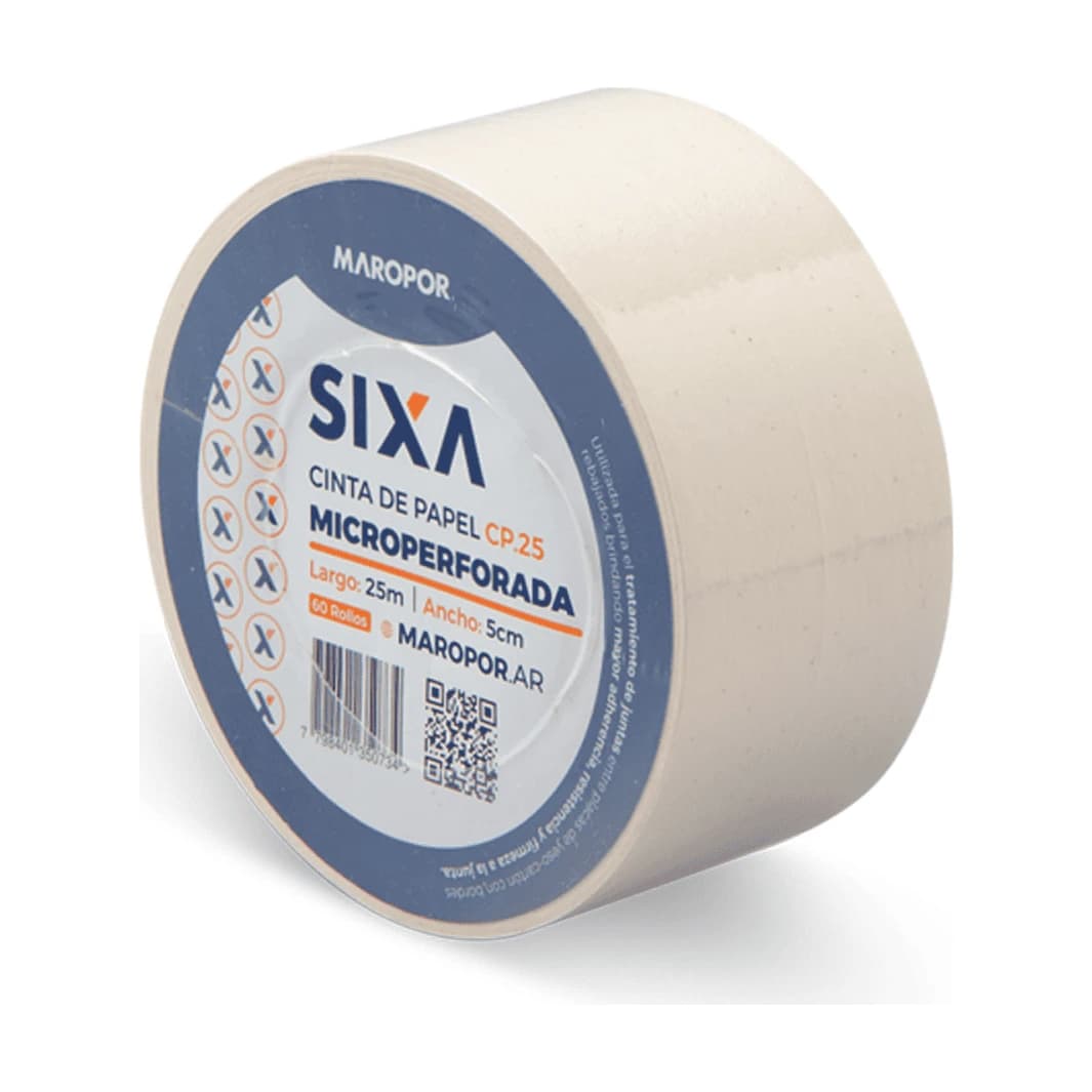 Cinta de papel microperforada 50 mm x 75 m