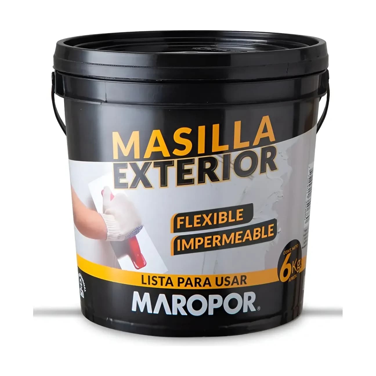 Masilla exterior multiusos x6 kg