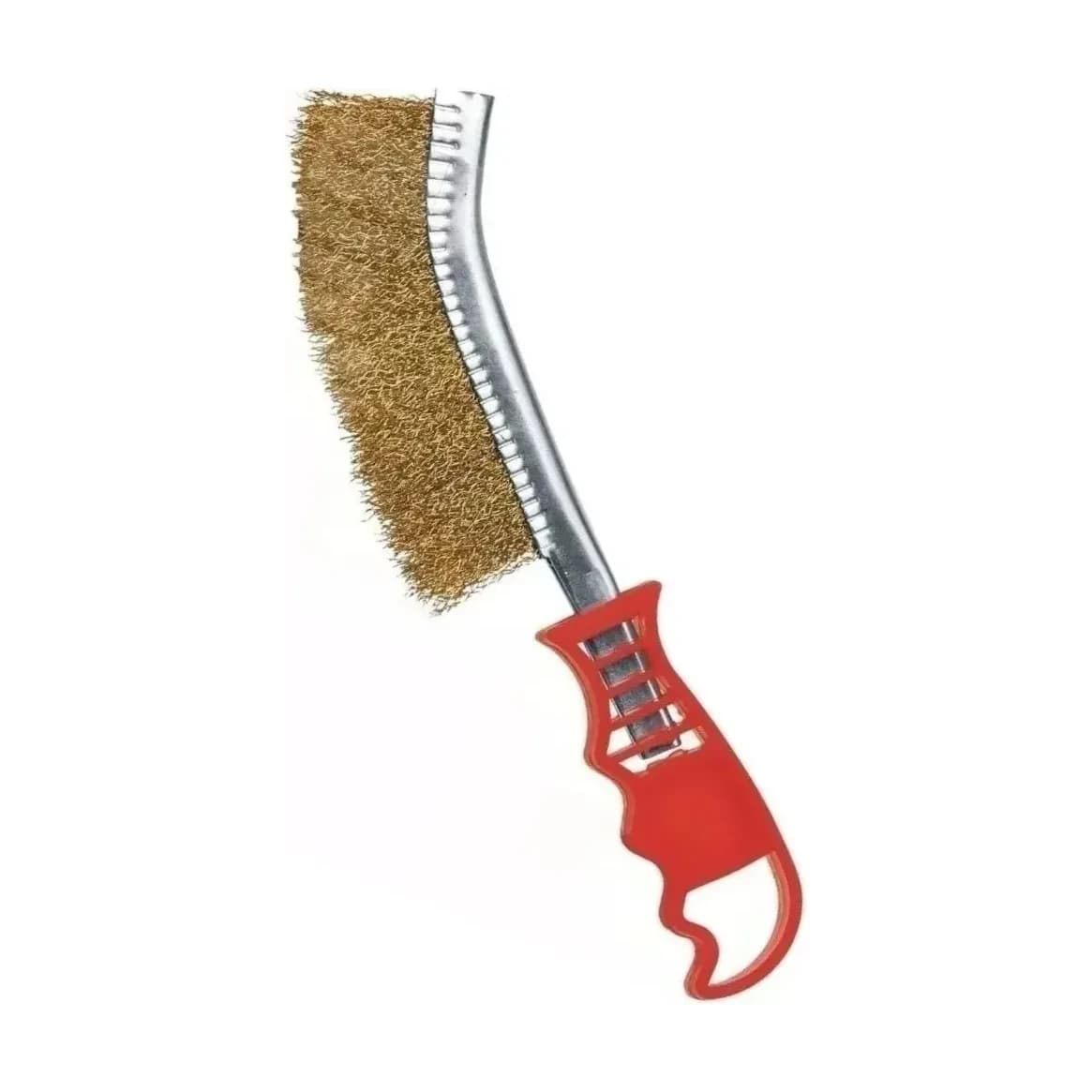Cepillo curvo acero bronceado N.º 20