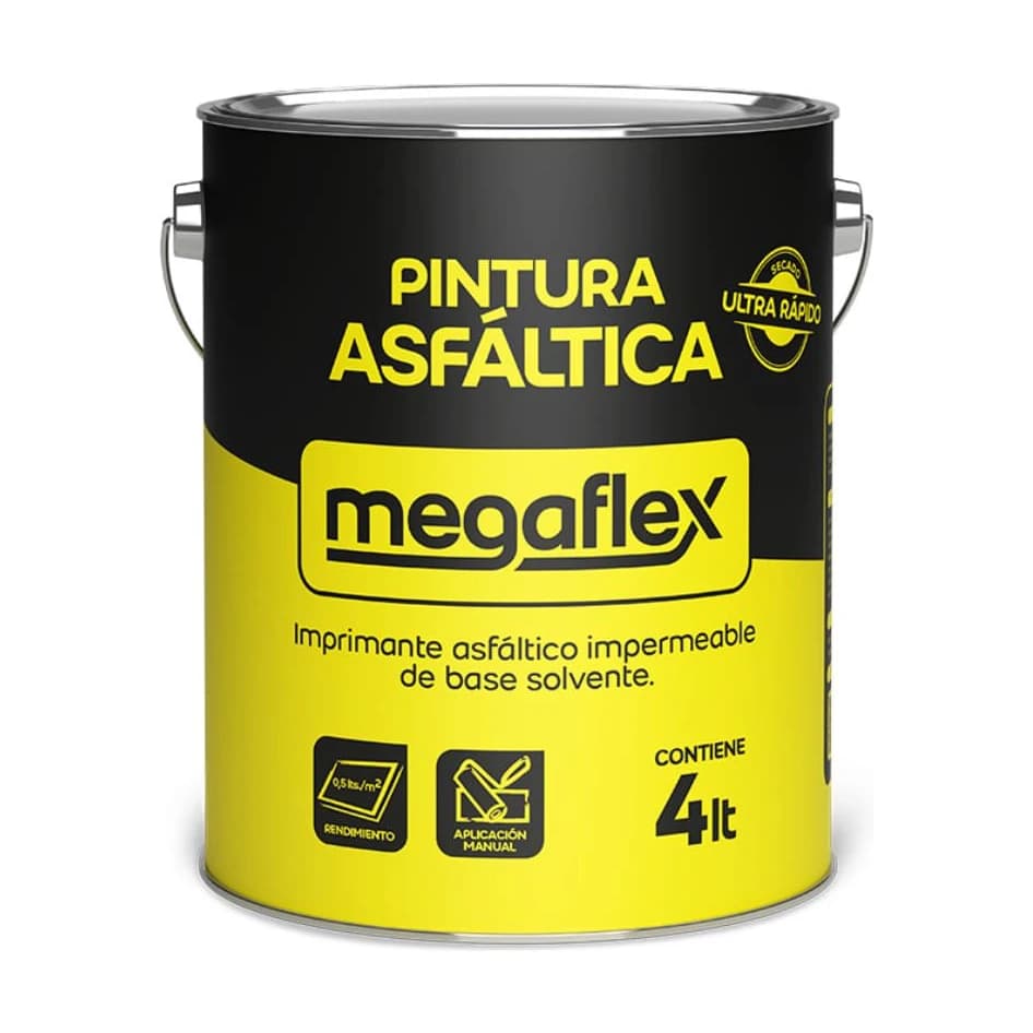 Pintura asfáltica x4 lt