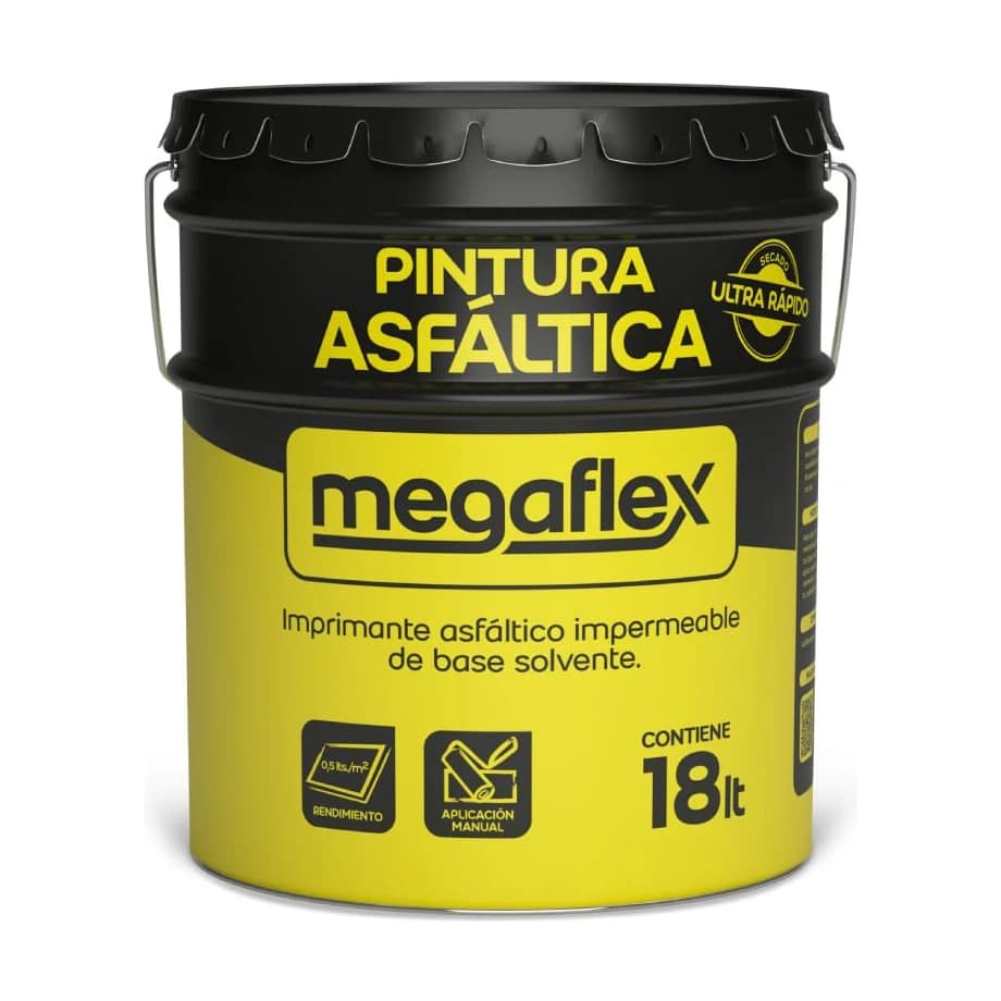 Pintura asfáltica negra x18 lt