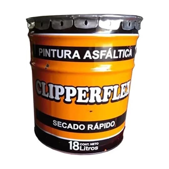 Pintura asfáltica negra económica x18 lt