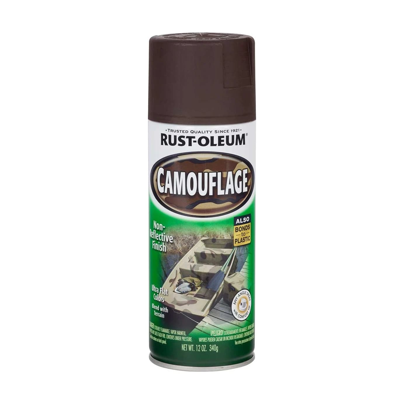 Camuflaje marrón tierra