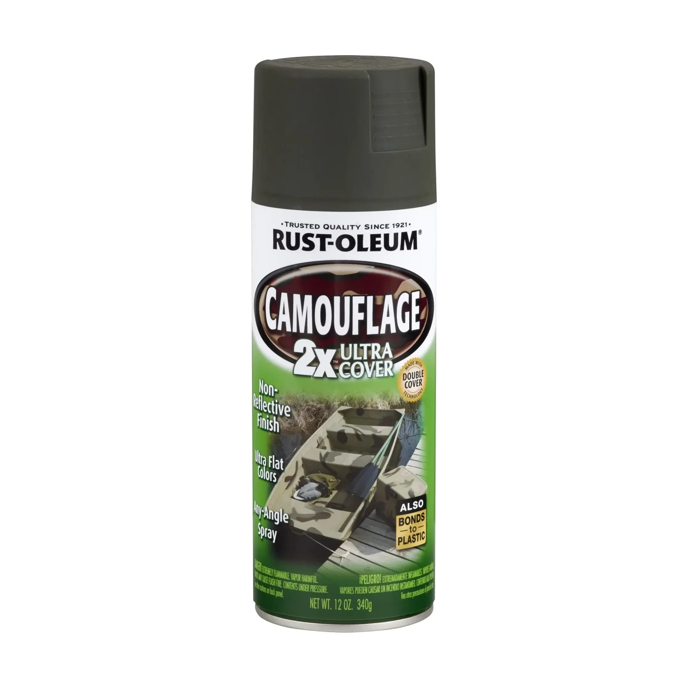Camuflaje verde selva profunda