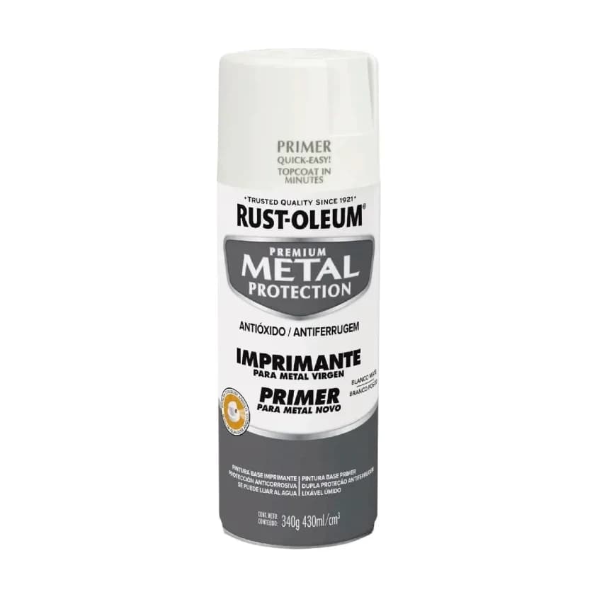 Metal protec. impriman blanco antiox