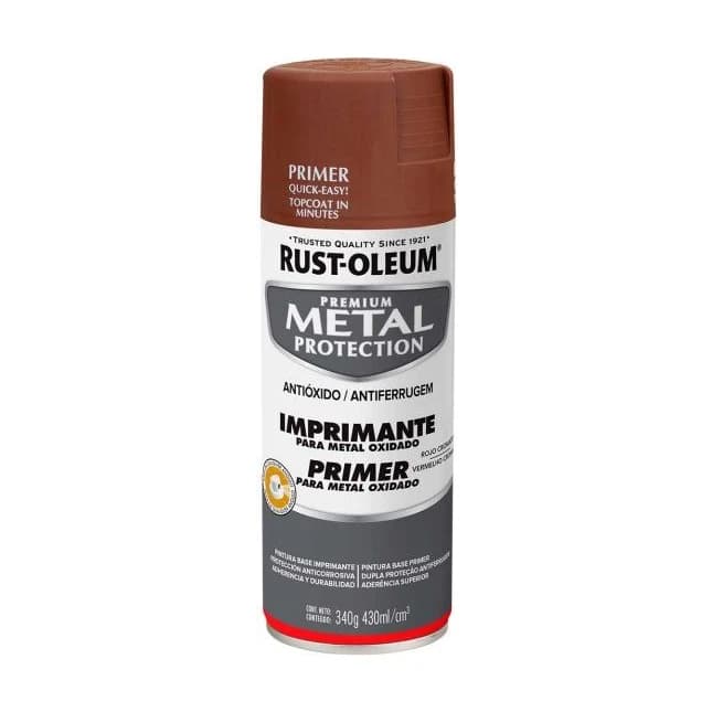 Metal protec. imprimante rojo antiox
