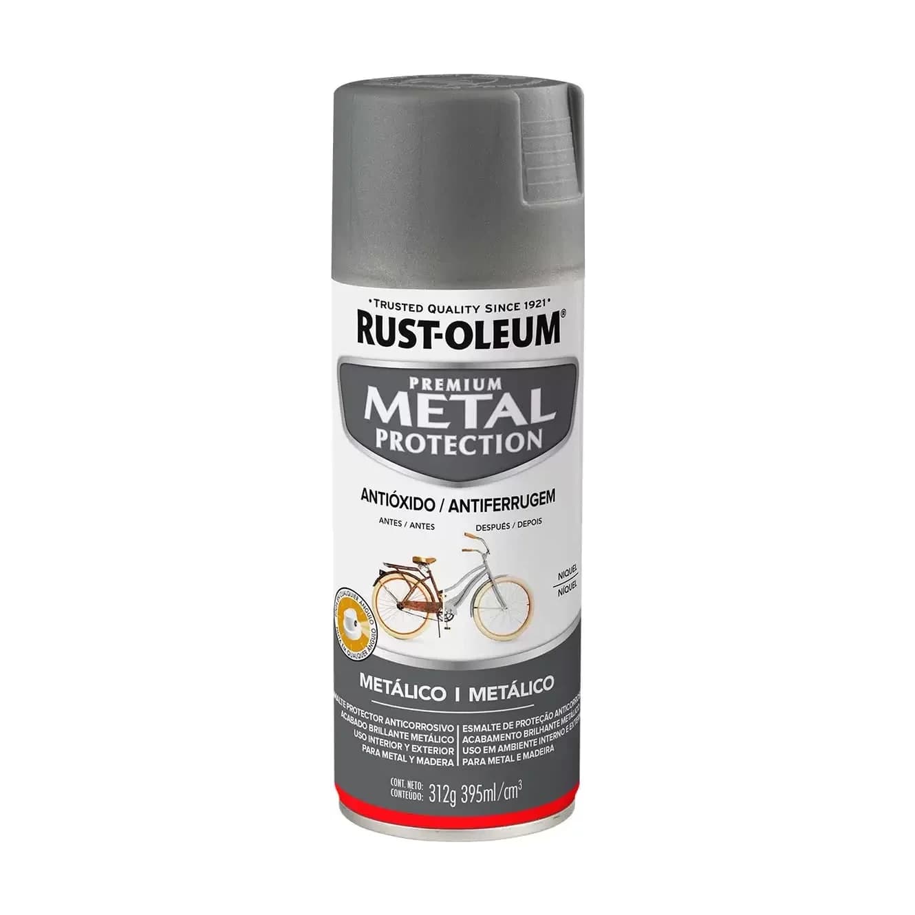Metal protec. metalizado niquel