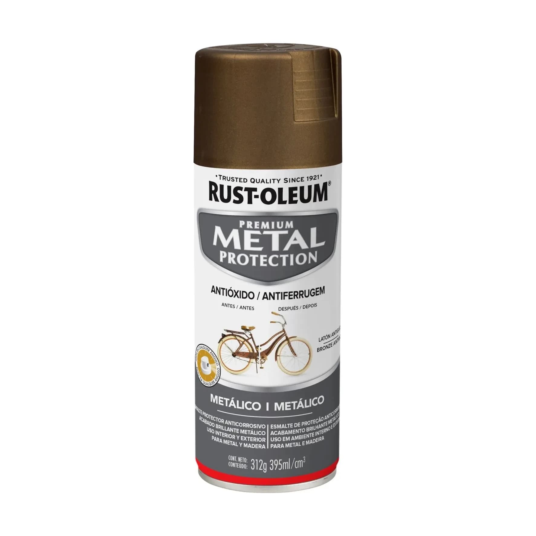 Metal protec. metal laton antiguo