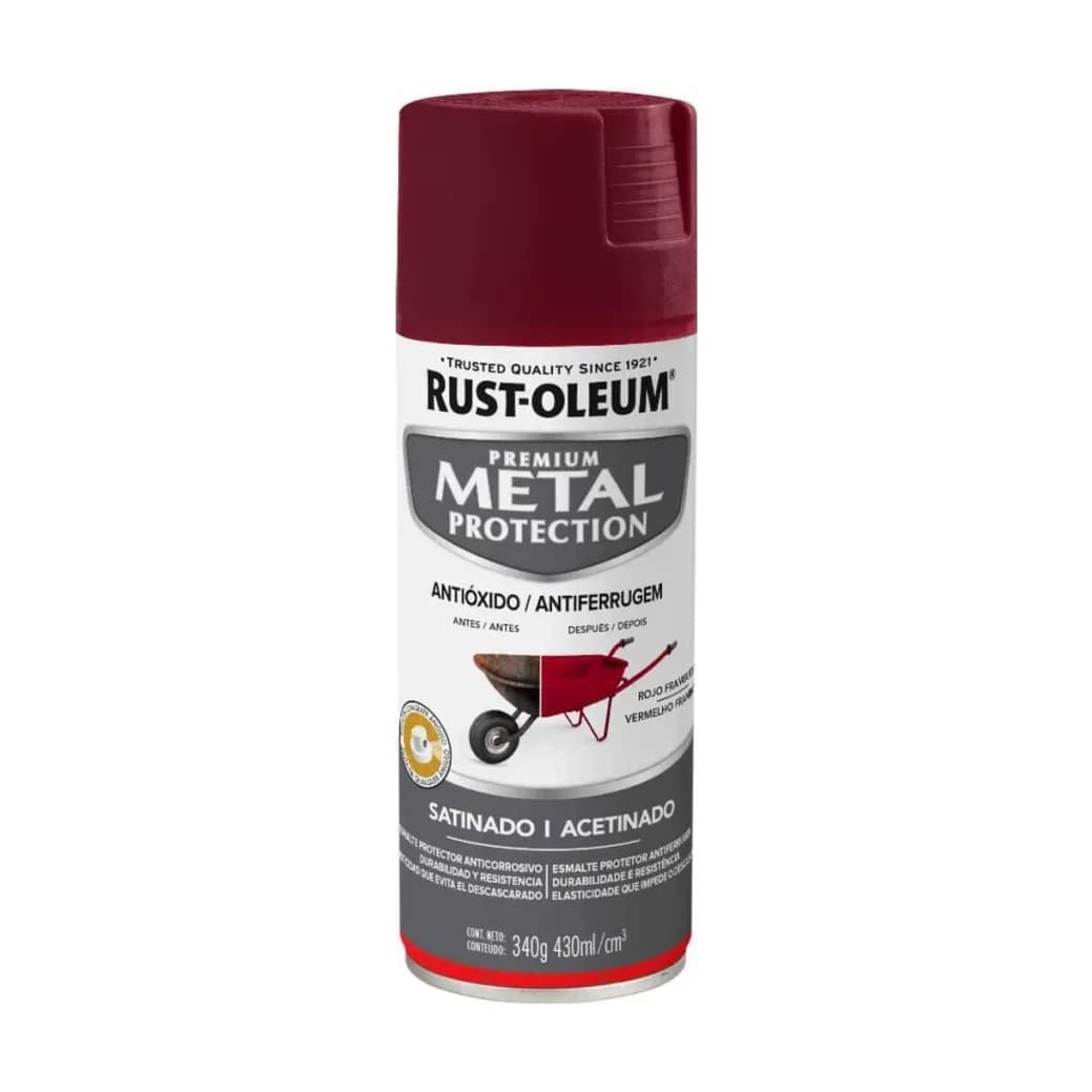 Metal protect esmalte rojo frambuesa