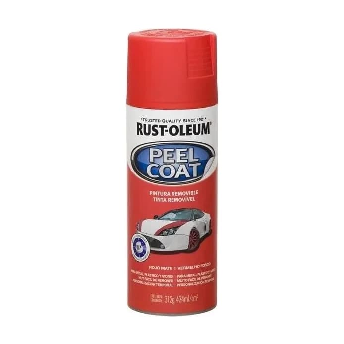 Peel coat ploteo rojo mate
