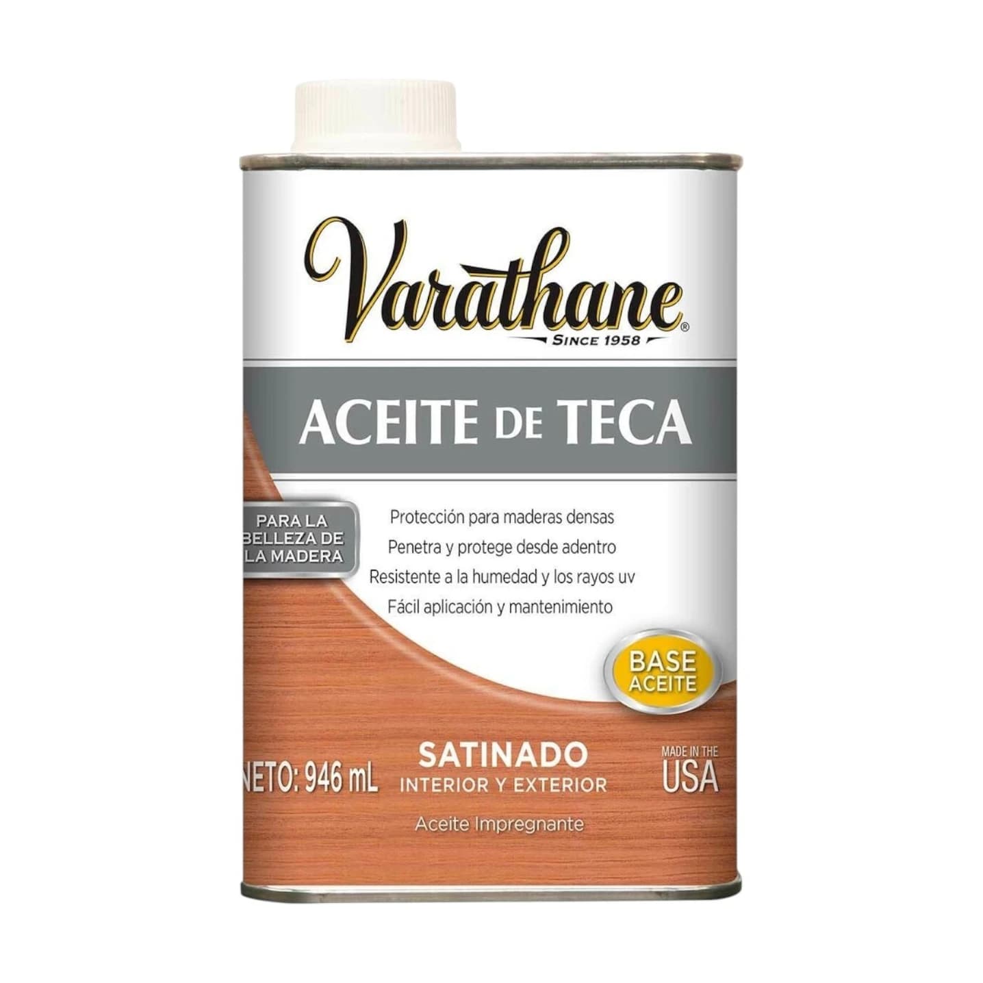 Aceite de teca con UV x1 lt
