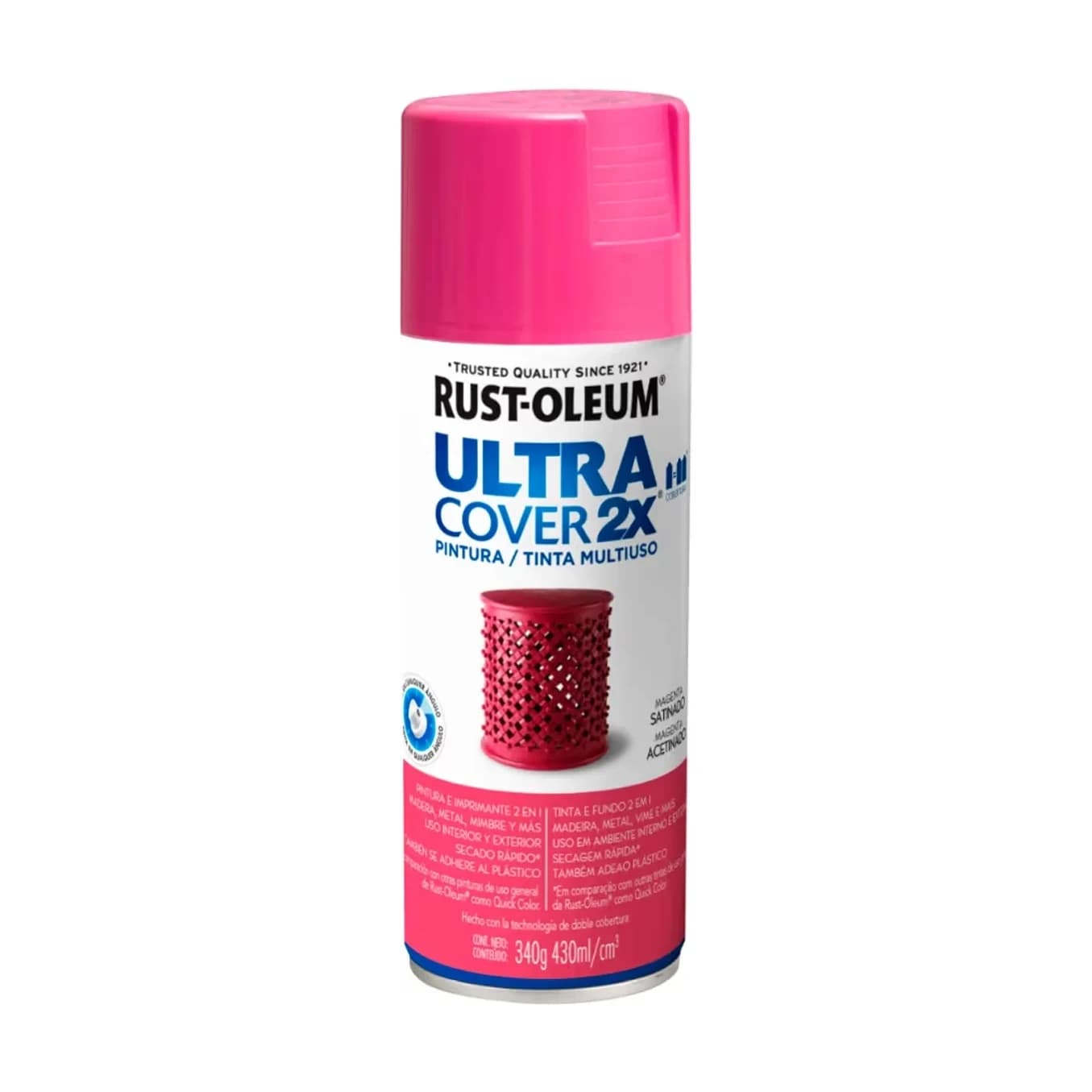 2X Ultra Cover magenta satinado