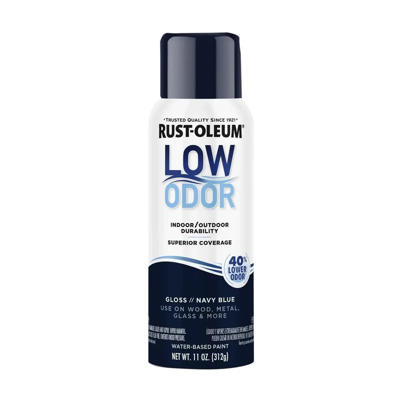 Low odor al agua azul marino