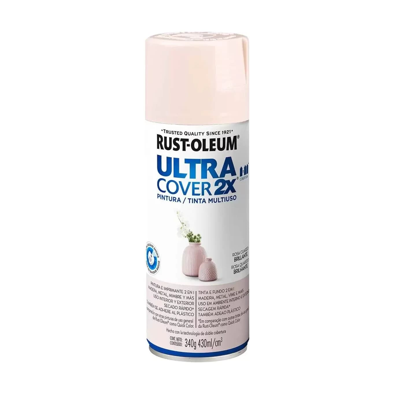 2X Ultra Cover rosa cuarzo brill