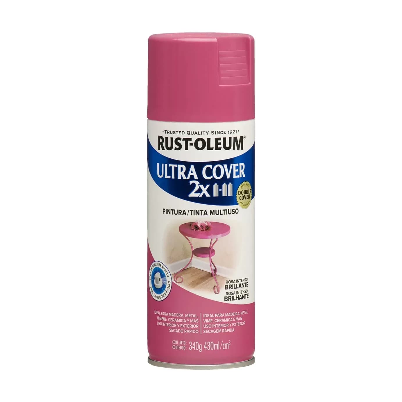 2X Ultra Cover rosa intenso brill