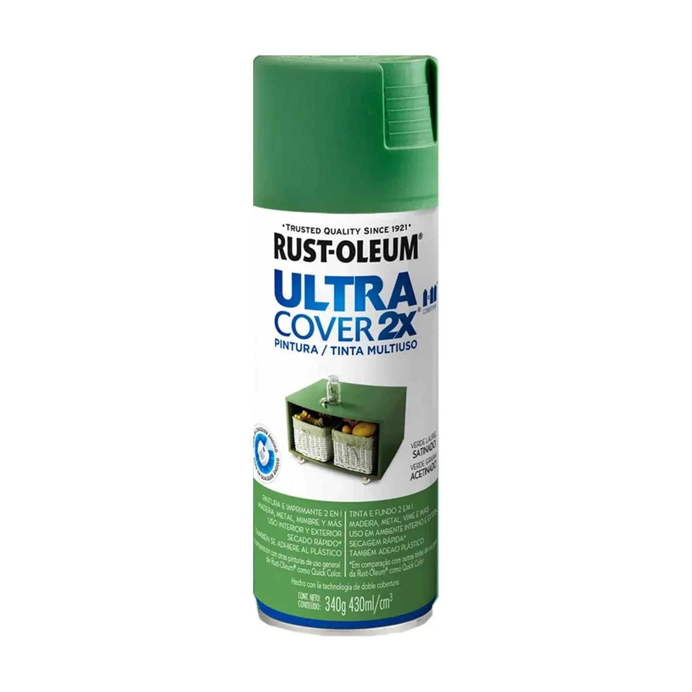 2X Ultra Cover verde laurel satin
