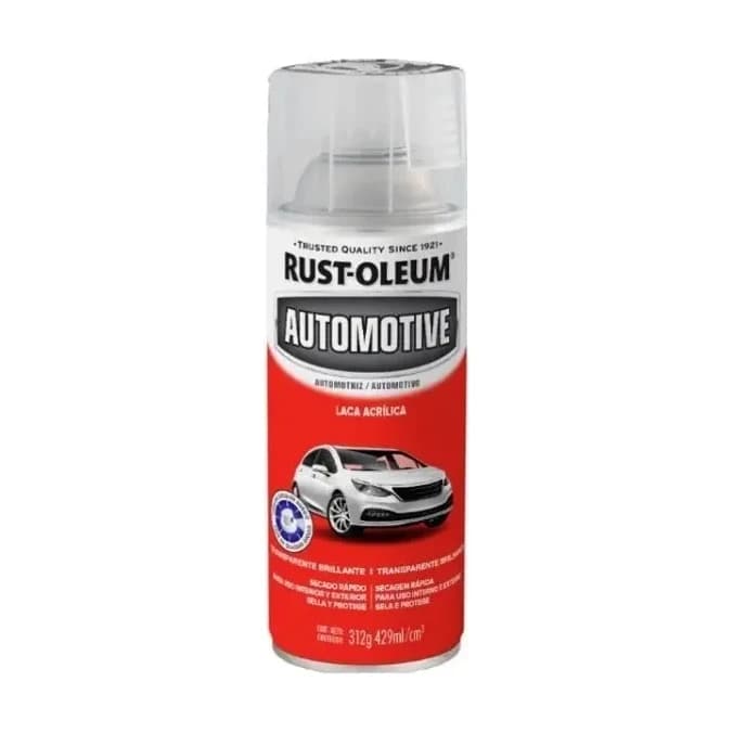 Automotor laca acrílica transparente