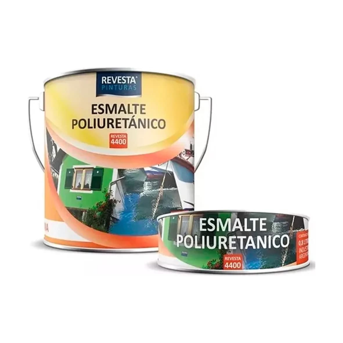 4400 poliuretánico negro satinado x1 lt
