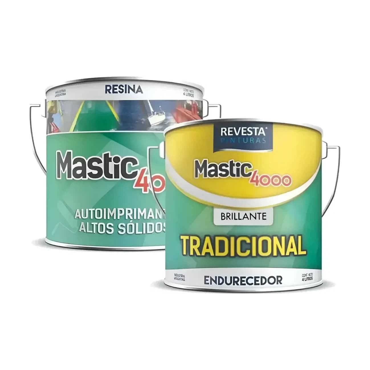 Mastic 4000 epoxi gris ceniza 1010 satinado x8 lt