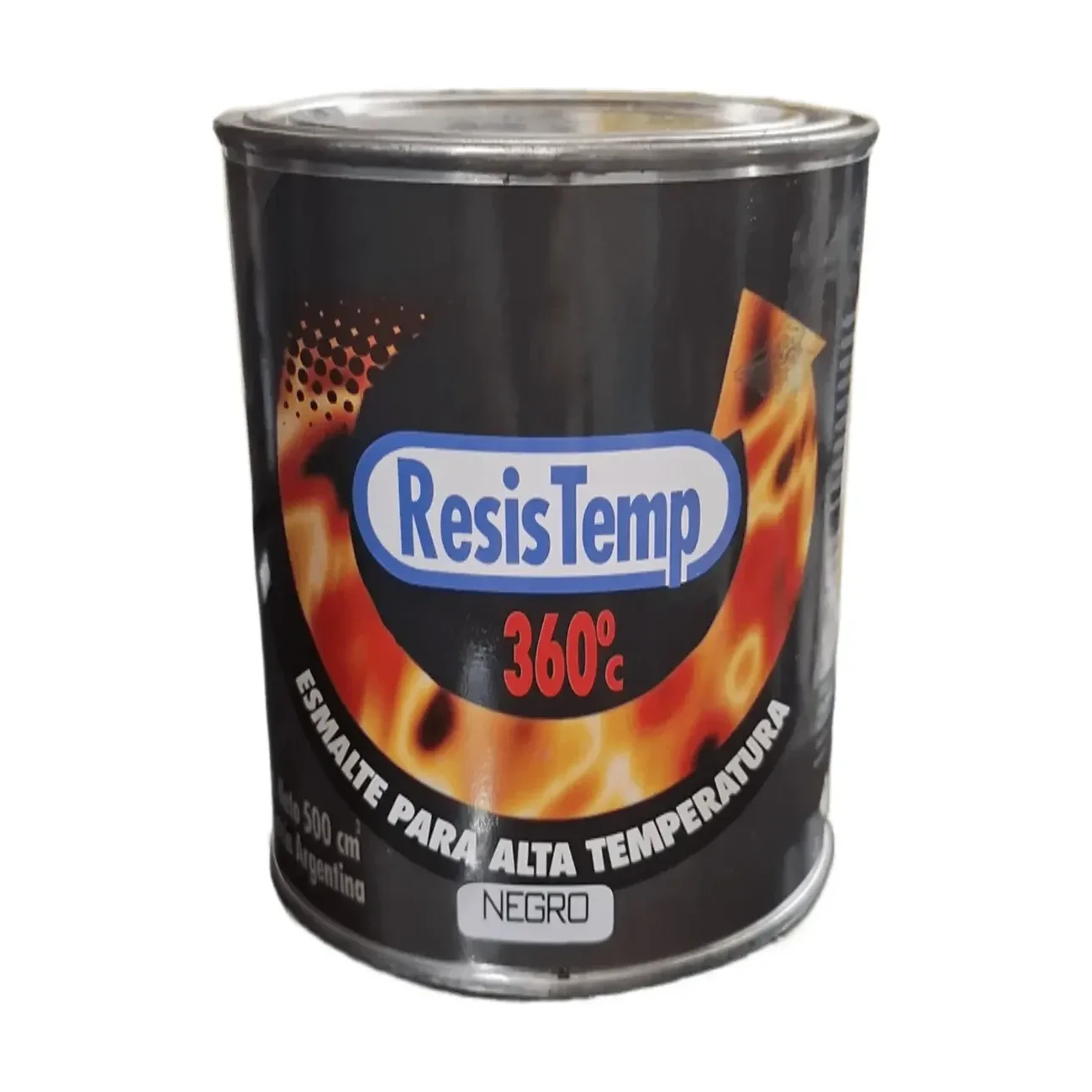 Resistemp esm. alta temperatura negro x0,5 lt