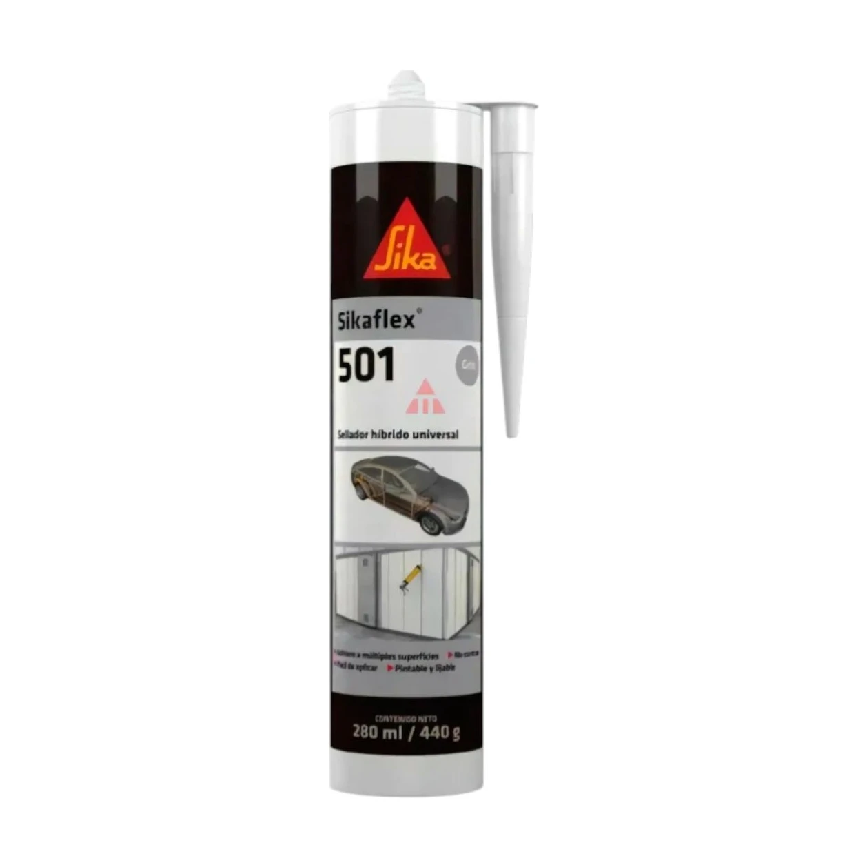 Sellador híbrido sikaflex 501 x280 ml