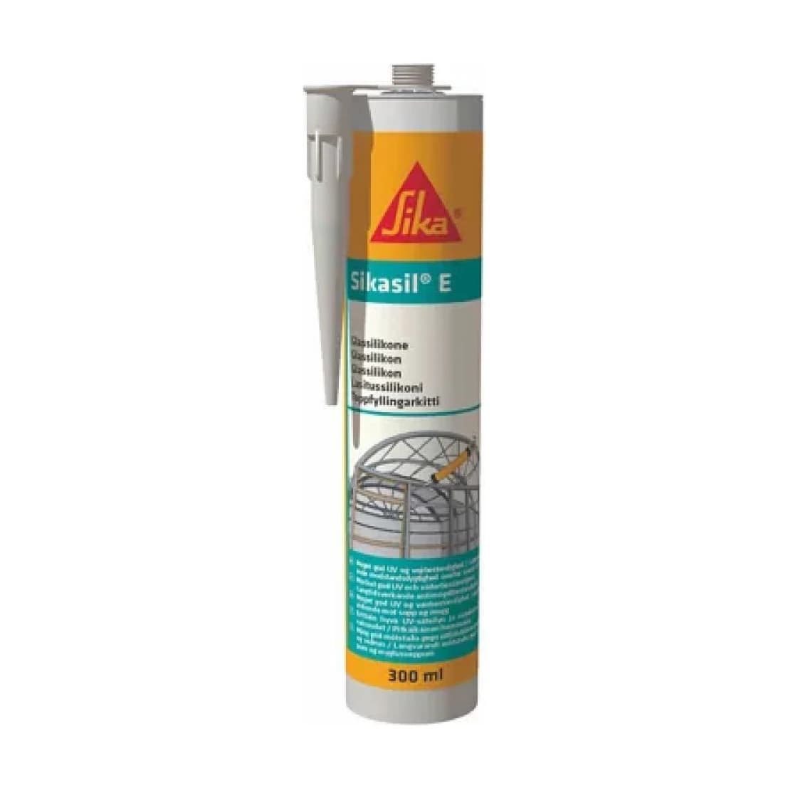 Sikasil e sellador silicona acética transp x280 ml