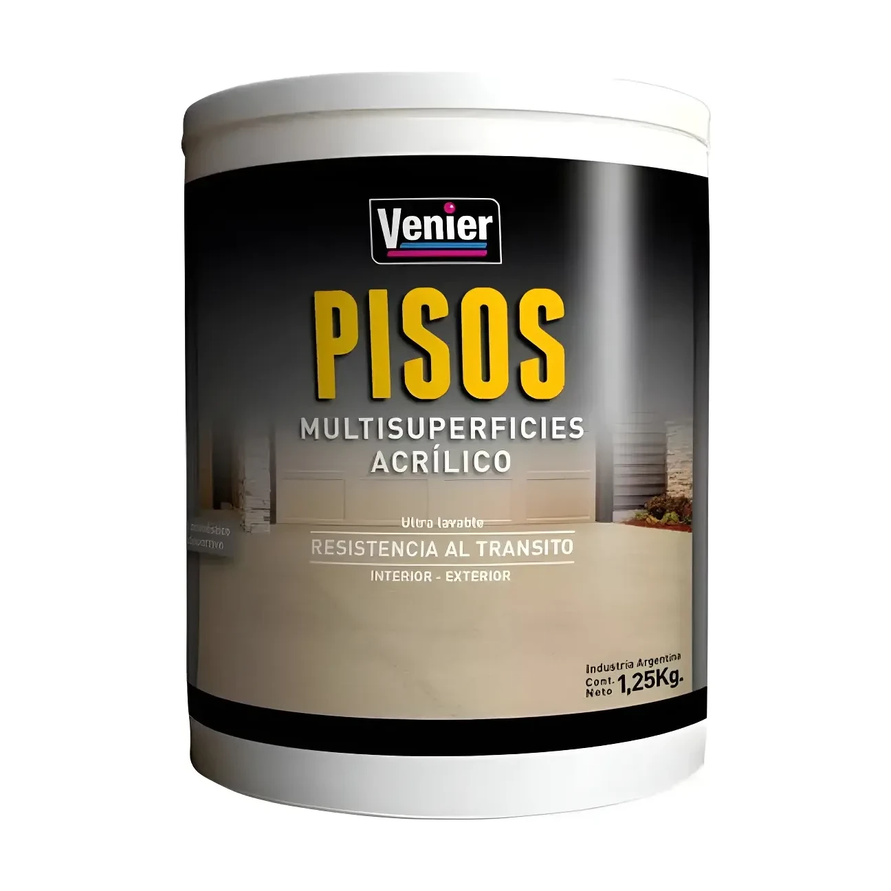 Pintura p/pisos blanco x1,25 lt