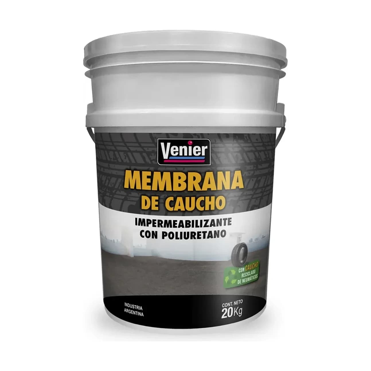 Membrana de caucho con poliuretano x20 kg