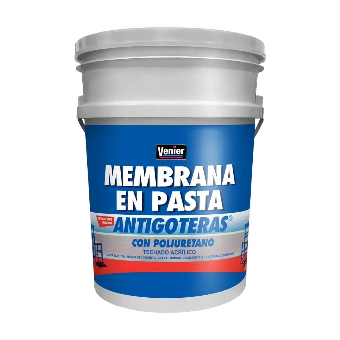 Antigoteras techo blanco en pasta x5 kg