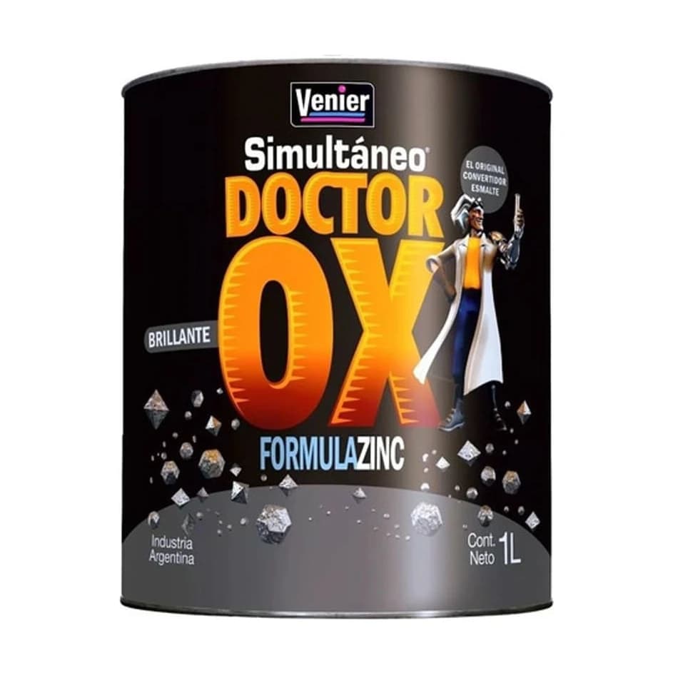 Dr. Ox. esmalte brillante azul marino x1 lt